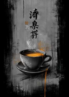 Ukiyo Minimalism Tea Cup