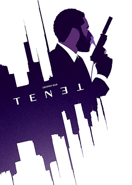 Tenet Movie Poster Minimalist Design