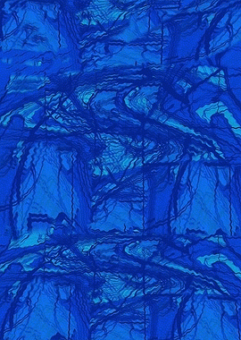 Abstract Blue Pattern SAID8A