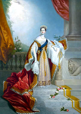 Queen Victoria Painting