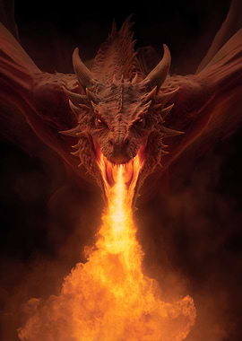 Dragon Breathing Fire