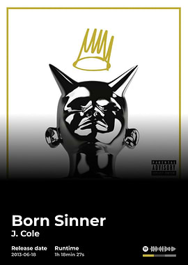 J. Cole - Born Sinner Album