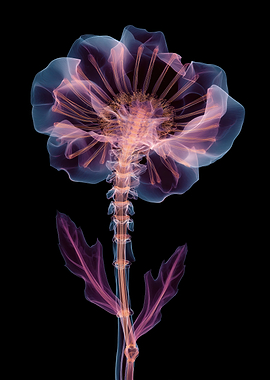 X-Ray Flower Anatomy