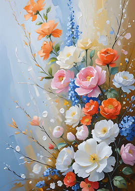 Floral Arrangement Painting