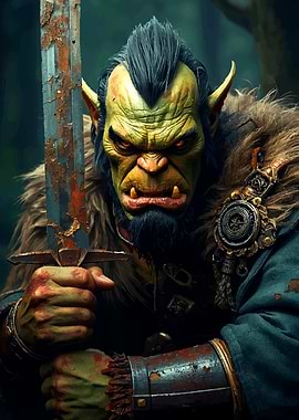 Orc Warrior with Sword