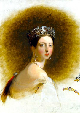 Queen Victoria Painting