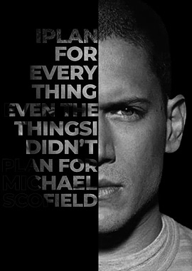 Prison Break Michael Scofield Portrait