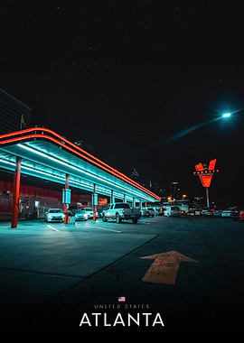 Atlanta at Night: The Varsity