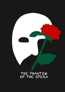 Phantom of the Opera Minimalist Art
