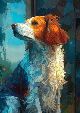 Mosaic Springer Spaniel