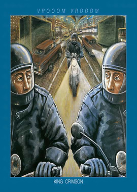 VROOM VROOM King Crimson Album Art