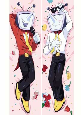 TV Head Character Dakimakura Design