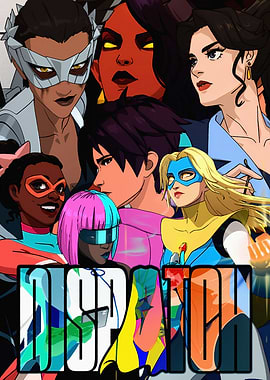 Dispatch Comic Book Cover Art