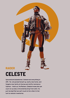 Raider Celeste Character Art