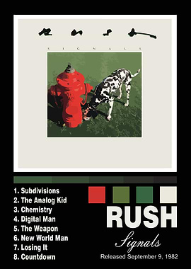 Rush Signals Album Cover Art