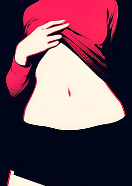 Torso with Red Top