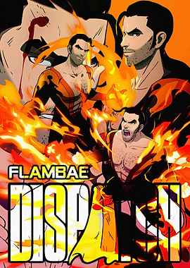 Flambae Dispatch Comic Book Cover