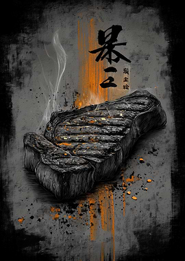 Ukiyo Minimalism Grilled Steak