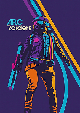 Arc Raiders Game Character Illustration