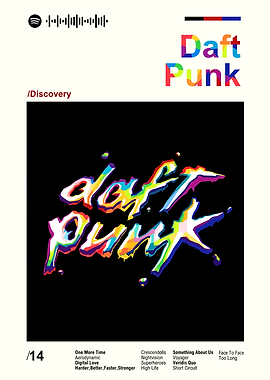 Daft Punk Discovery Album Cover Art