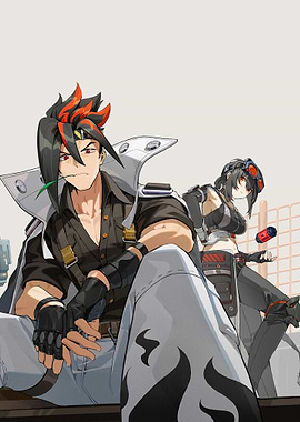 Zenless Zone Zero Style Duo with Edgy Outfits