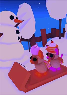 Adopt Me!: Winter Wonderland with Cute Characters