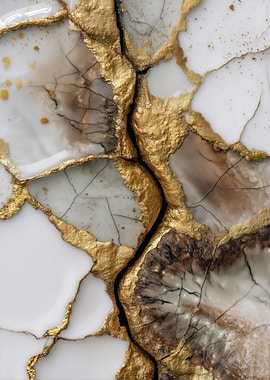 Kintsugi Marble