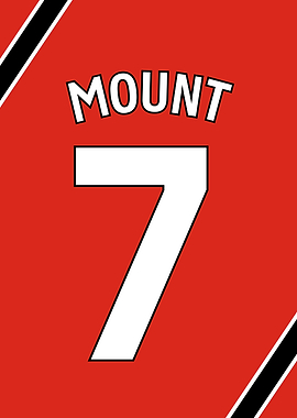 Manchester United | Mount 7 Football Jersey Graphic