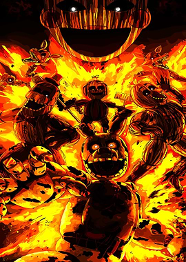 Five Nights at Freddy's Animatronics