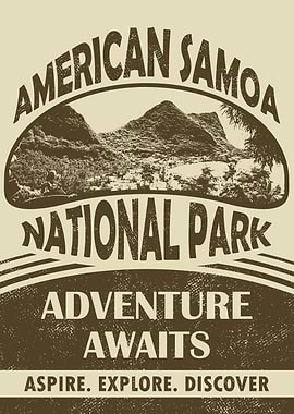 American Samoa National Park Poster