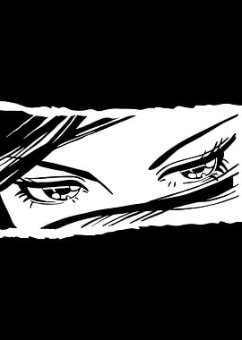 Eyes in Black and White