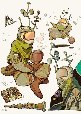 Outer Wilds Character Sketch