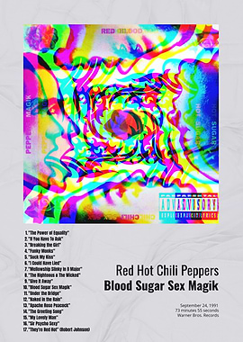 Red Hot Chili Peppers Album Cover
