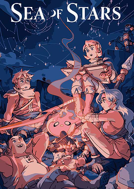 Sea of Stars Campfire Scene