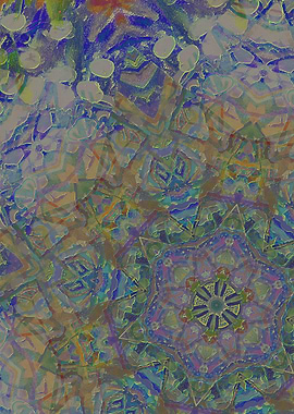 Abstract Kaleidoscope Pattern