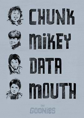 The Goonies: Iconic Character Lineup