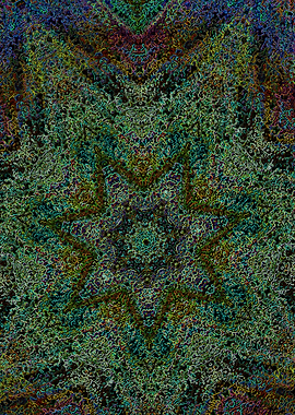 Abstract Star Pattern