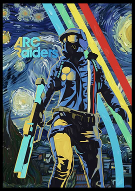 Arc Raiders Van Gogh Style Painting