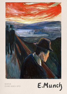 Despair by Edvard Munch