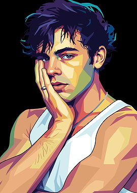 Ross Lynch Pop Art Portrait