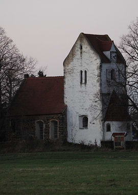 Old Church in Rural Setting