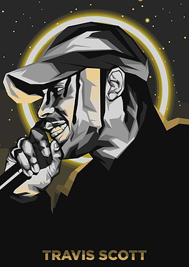 Travis Scott Illustration