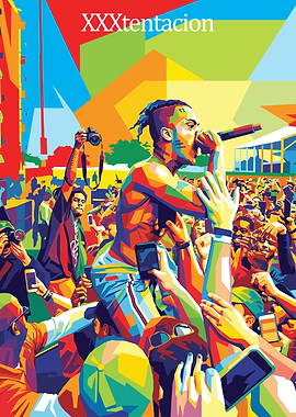 XXXTentacion Concert Pop Art