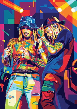 Future and Lil Durk Pop Art
