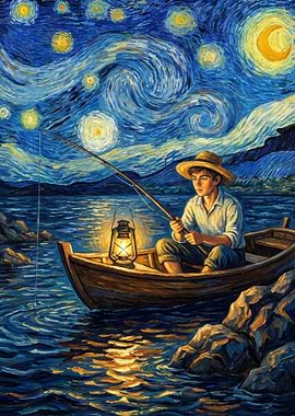 Starry Night Fishing
