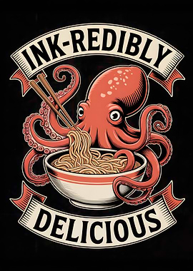 Ink-redibly Delicious Octopus Ramen