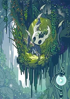 Hollow Knight in Greenpath