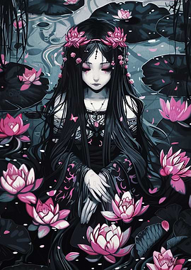 Lotus Maiden in Dark Waters