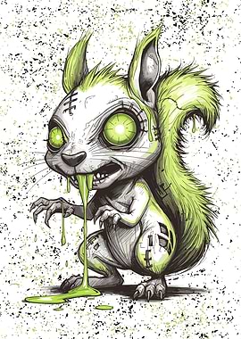 zombie squirrel