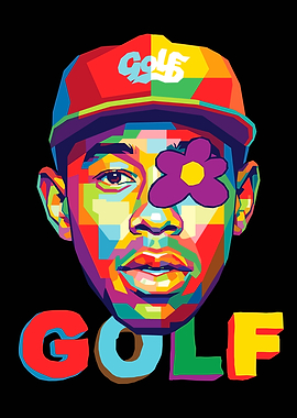 Tyler, the Creator Pop Art Portrait